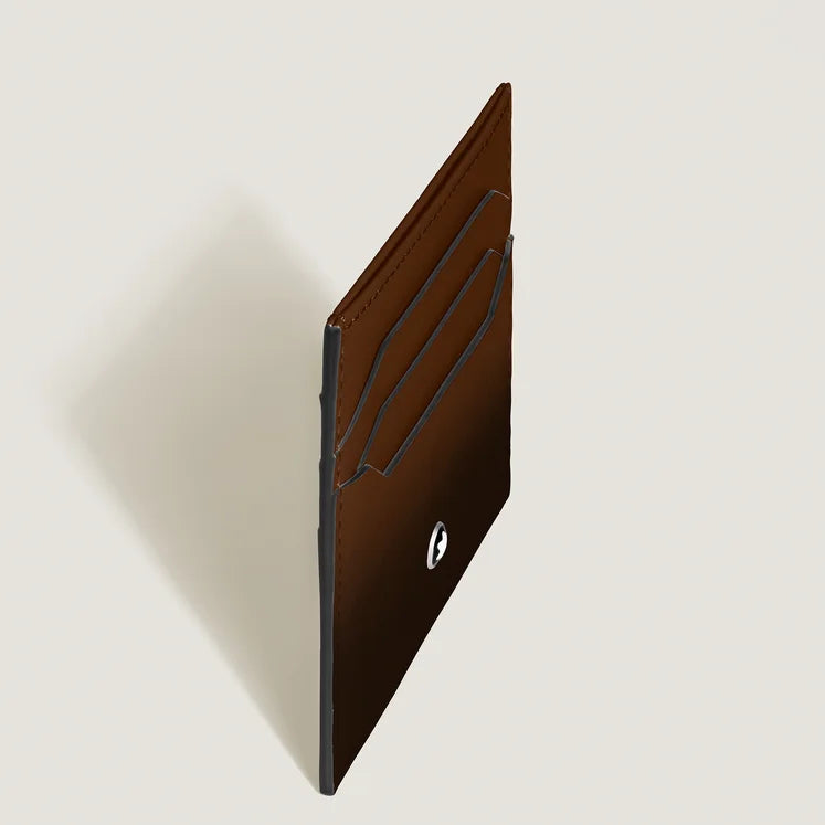 Montblanc Porta carte 6 scomparti Meisterstück, colore sfumato marrone - 220319