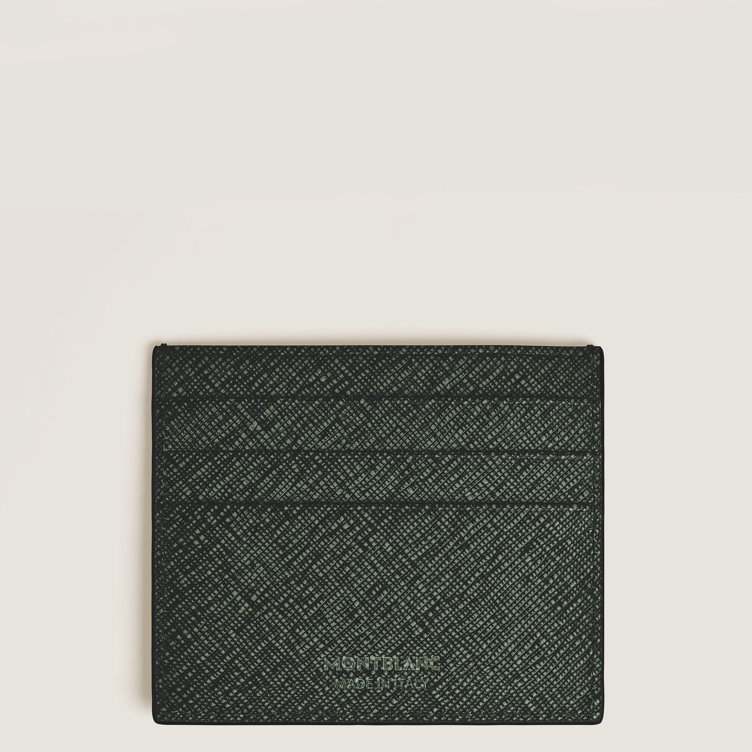 Porta carte Montblanc 6 scomparti Sartorial, colore Tweed kaki - 220390