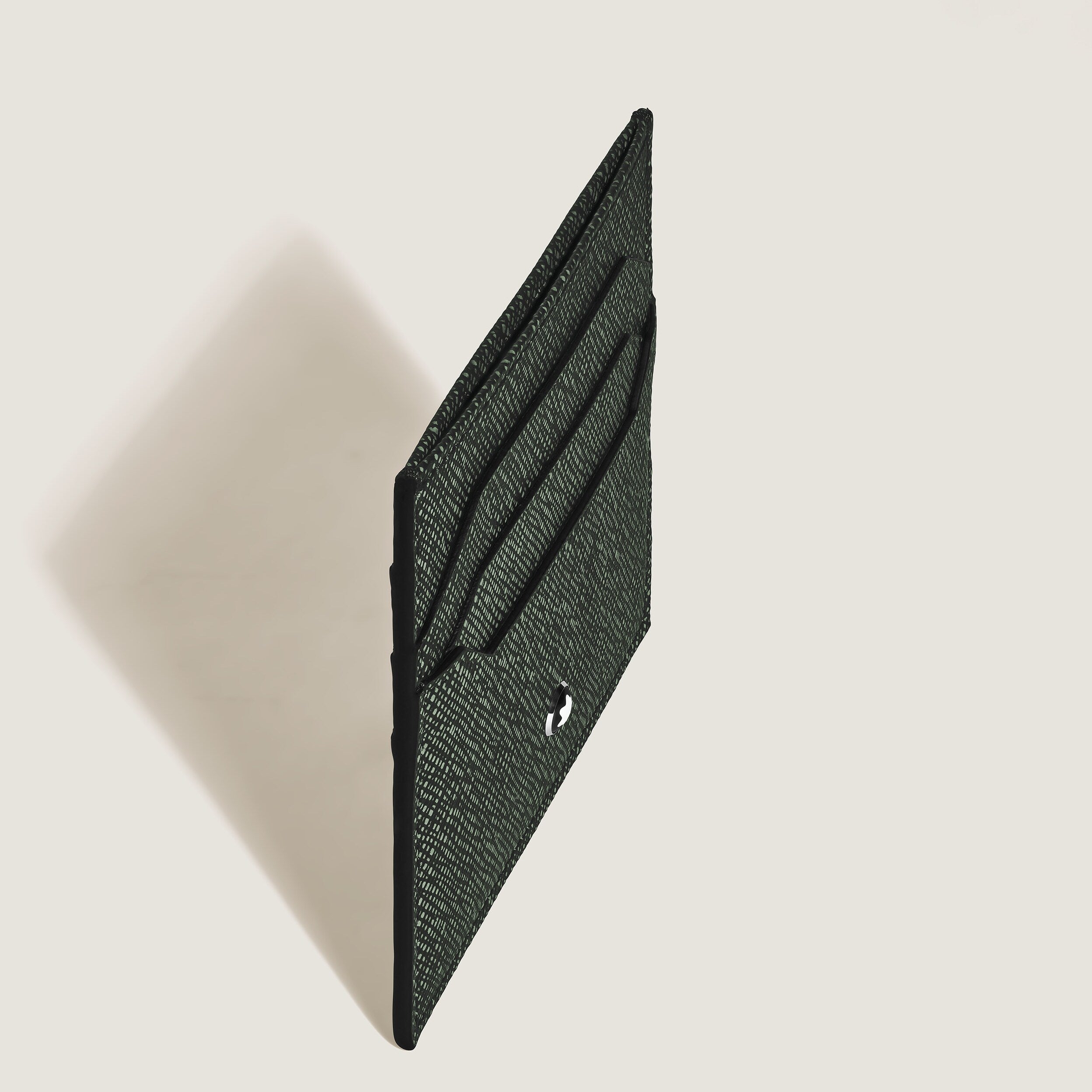 Porta carte Montblanc 6 scomparti Sartorial, colore Tweed kaki - 220390