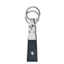 Portachiavi Montblanc in Pelle Sartorial , colore Tweed Blu - 220397
