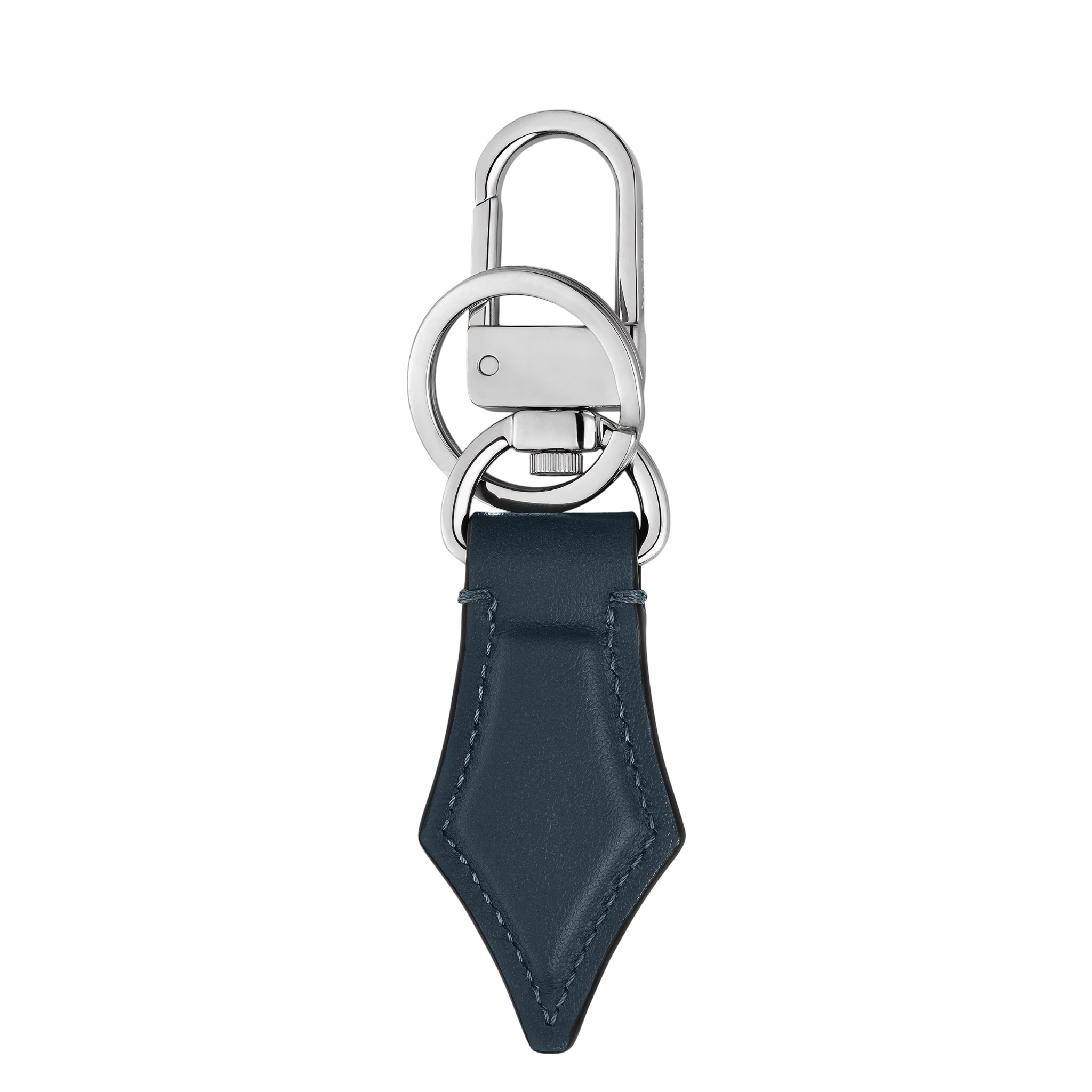 Portachiavi Montblanc a Forma di Pennino in Pelle Meisterstück, colore velluto blu - 220434