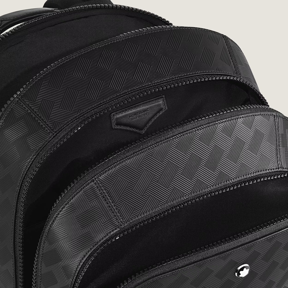 Zaino medio Montblanc a 3 scomparti in pelle Extreme - 221138