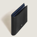 Portafoglio Montblanc 8 scomparti in Pelle Meisterstück, colore Blu inchiostro/nero - 221324