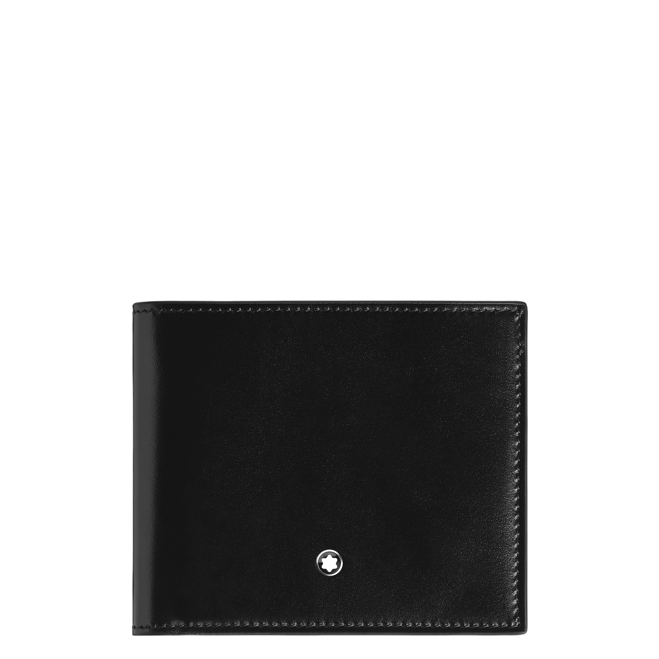 Portafoglio Montblanc 8 scomparti in Pelle Meisterstück, colore Blu inchiostro/nero - 221324