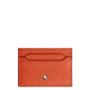 Montblanc portacarte 5 scomparti in Pelle Sartorial, color mandarino - 221352