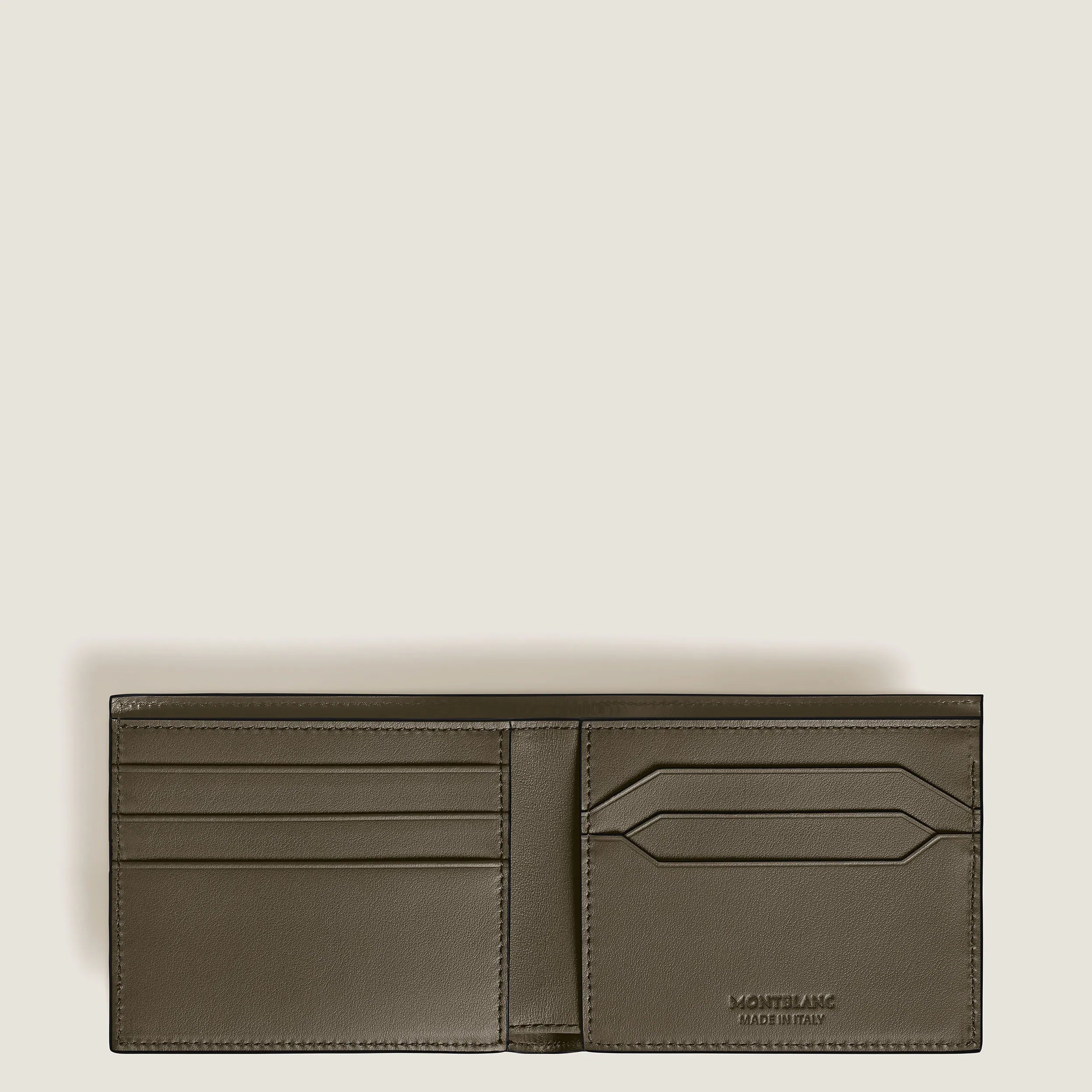 Portafoglio Montblanc 6 scomparti in Pelle Extreme, colore kaki -  221434