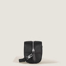 Pochette Montblanc Beauty Piccola in Pelle Sartorial, colore nero - 221572