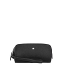 Pochette Montblanc Beauty Piccola in Pelle Sartorial, colore nero - 221572