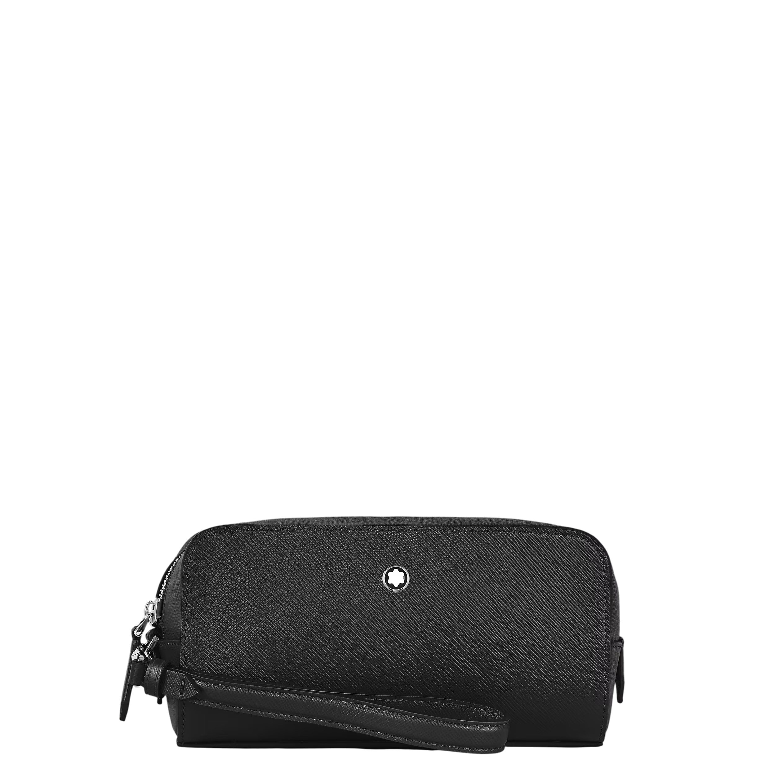 Pochette Montblanc Beauty Piccola in Pelle Sartorial, colore nero - 221572