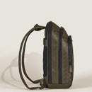 Zaino Medio Montblanc con 3 Scomparti in Pelle Extreme, colore kaki - 221594