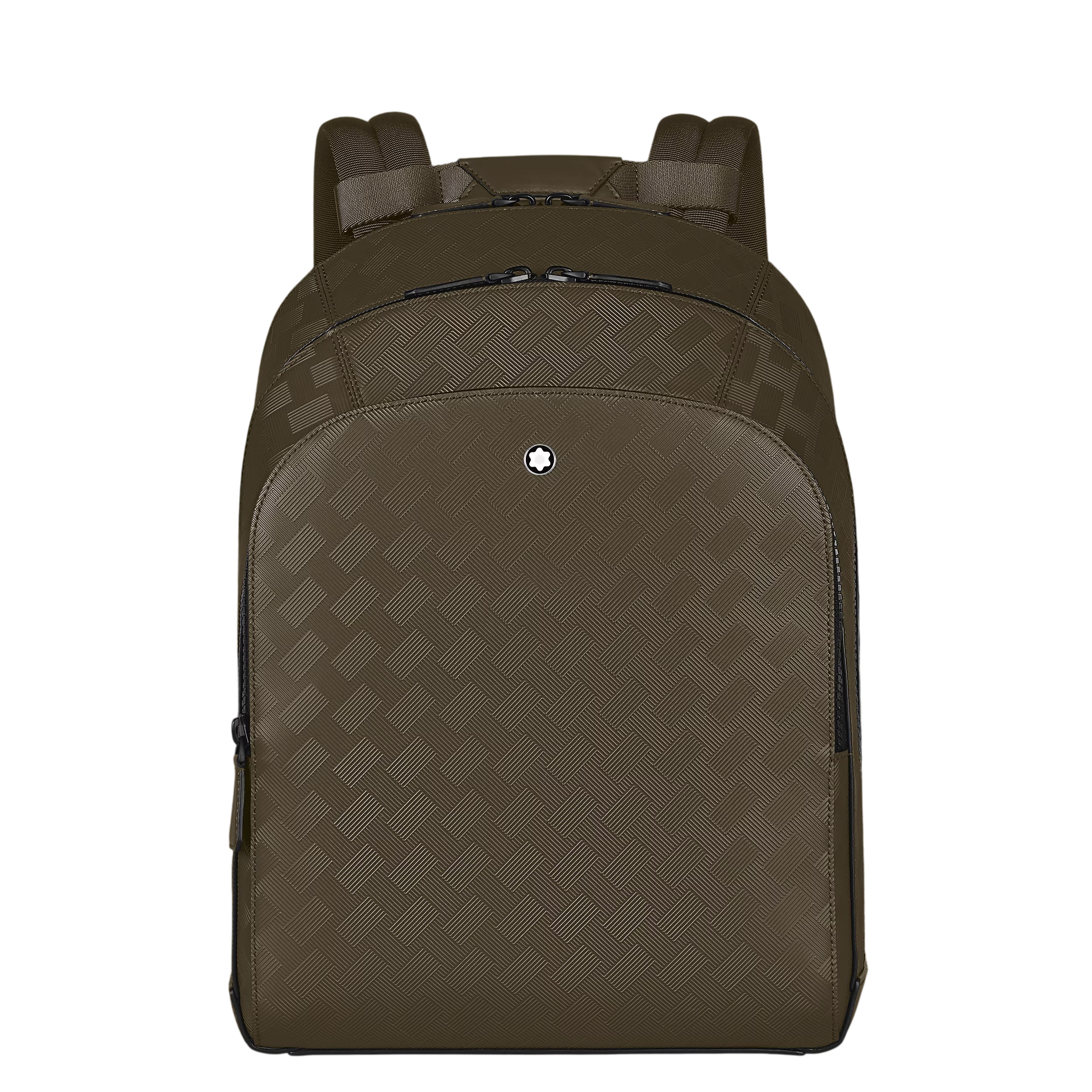 Zaino Medio Montblanc con 3 Scomparti in Pelle Extreme, colore kaki - 221594