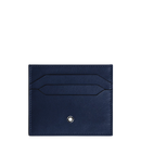Porta carte montblanc 6 scomparti in Pelle Meisterstück, colore Blu inchiostro/nero - 221664