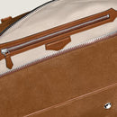 Borsa Montblanc Weekender 45 in Suede color caramello - 221674