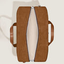 Borsa Montblanc Weekender 45 in Suede color caramello - 221674