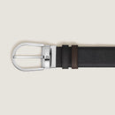 CINTURA MONTBLANC Reversibile 35 mm A Ferro di Cavallo in Pelle Sartorial - 222145