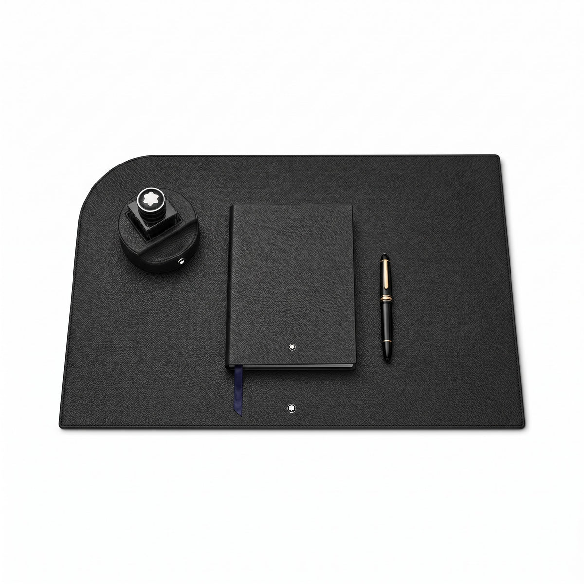 Sottomano Montblanc in Pelle con Grana, colore nero - 222608