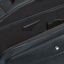 Zaino rettangolare Montblanc Companion, colore tweed blu - 222875
