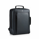 Zaino rettangolare Montblanc Companion, colore tweed blu - 222875