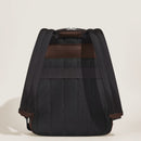 Zaino Montblanc Modello Medio con 3 Compartimenti in Pelle Sartorial, colore Ebony - 222929