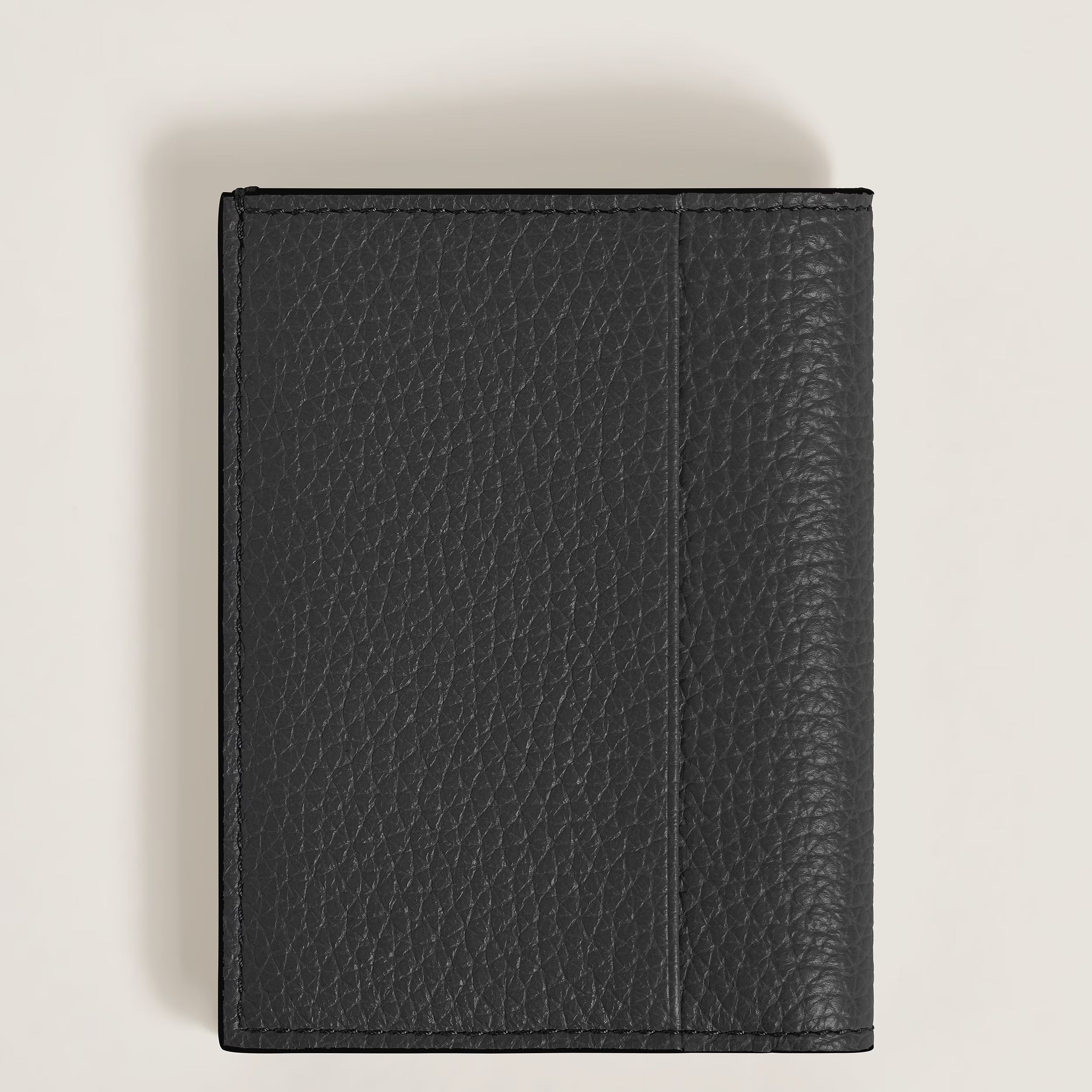 Portafoglio Montblanc Mini 4 Tasche in Pelle con Grana, colore nero - 222995