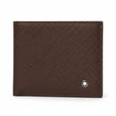 Portafoglio Montblanc 8 Tasche in Pelle Sartorial, ebony colour - 223023
