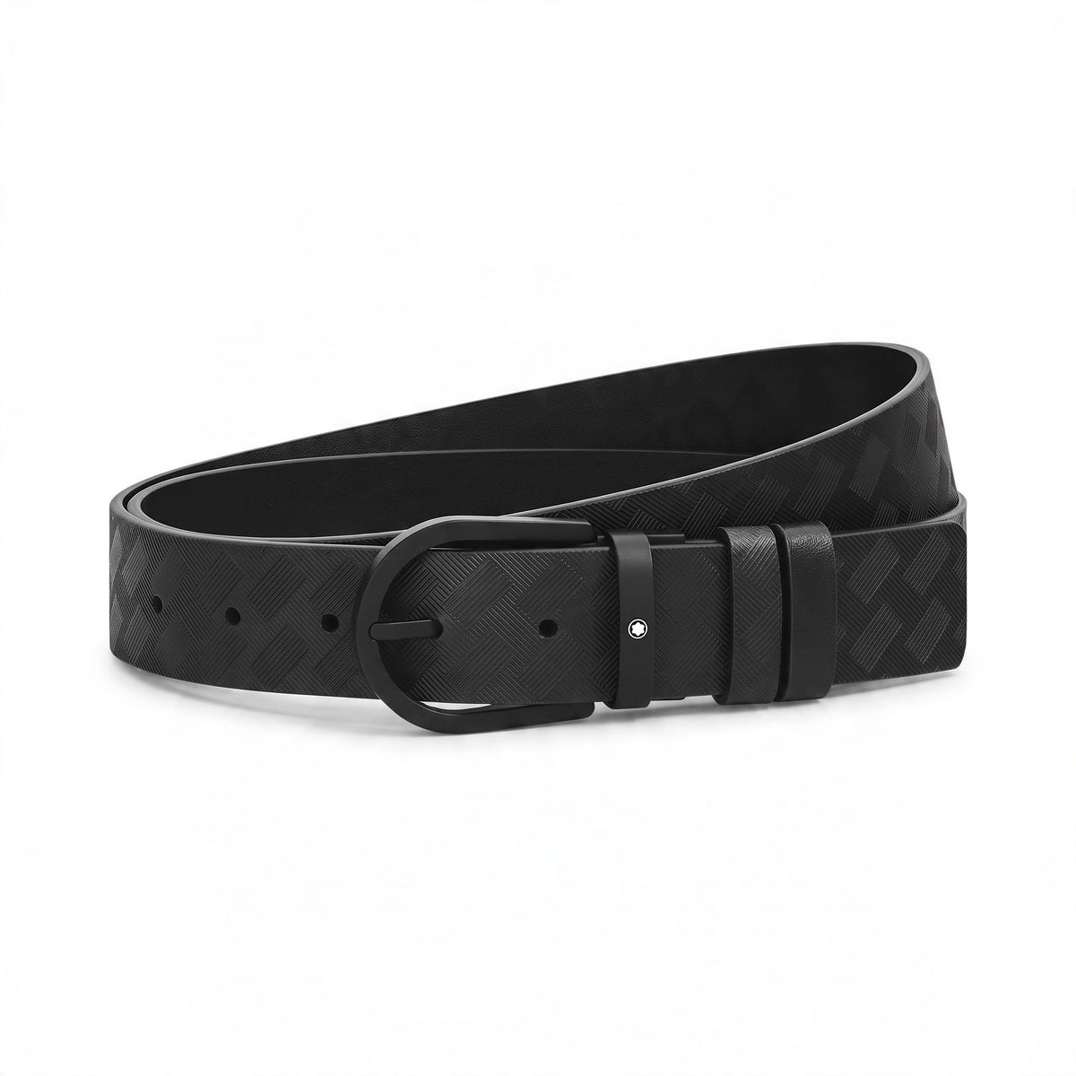 Cintura Montblanc reversibile Horseshoe 35 mm in pelle Extreme - 223377
