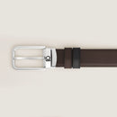 Cintura Montblanc Reversibile 30 mm in Pelle Meisterstück con Fibbia Rettangolare - 223405