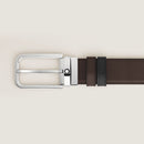 Cintura Montblanc Reversibile 35 mm in Pelle Meisterstück con Fibbia Rettangolare - 223407