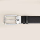 Cintura Montblanc Reversibile 35 mm in Pelle Sartorial con Fibbia Rettangolare - 223411
