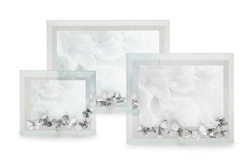 Cornice Giovanni Raspini luce farfalle orizzontale grande - 2275