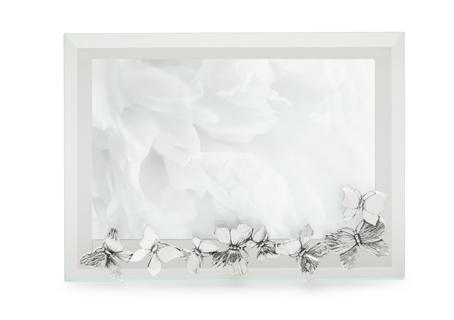 Cornice Giovanni Raspini luce farfalle orizzontale grande - 2275