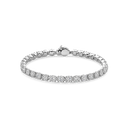 Bracciale tennis TI SENTO MILANO in argento e zirconi bianchi, misura Large - 23042ZI