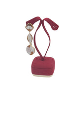 LUCEDEIMIEIOCCHI Monorecchino pendente 3 cammei naturali in argento dorato - LDMO 799 OR