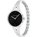 Orologio Calvin Klein da donna, Joyful,  bracciale in acciaio e quadrante black, 30mm - 25100026