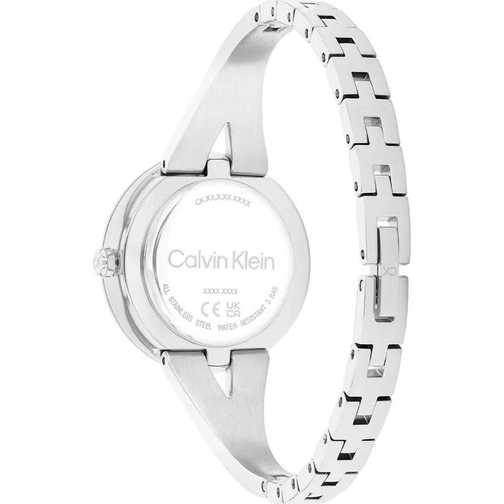 Orologio Calvin Klein da donna, Joyful,  bracciale in acciaio e quadrante black, 30mm - 25100026