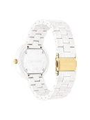 Orologio Calvin Klein minimalista in ceramica bianca, 34mm - 25100072