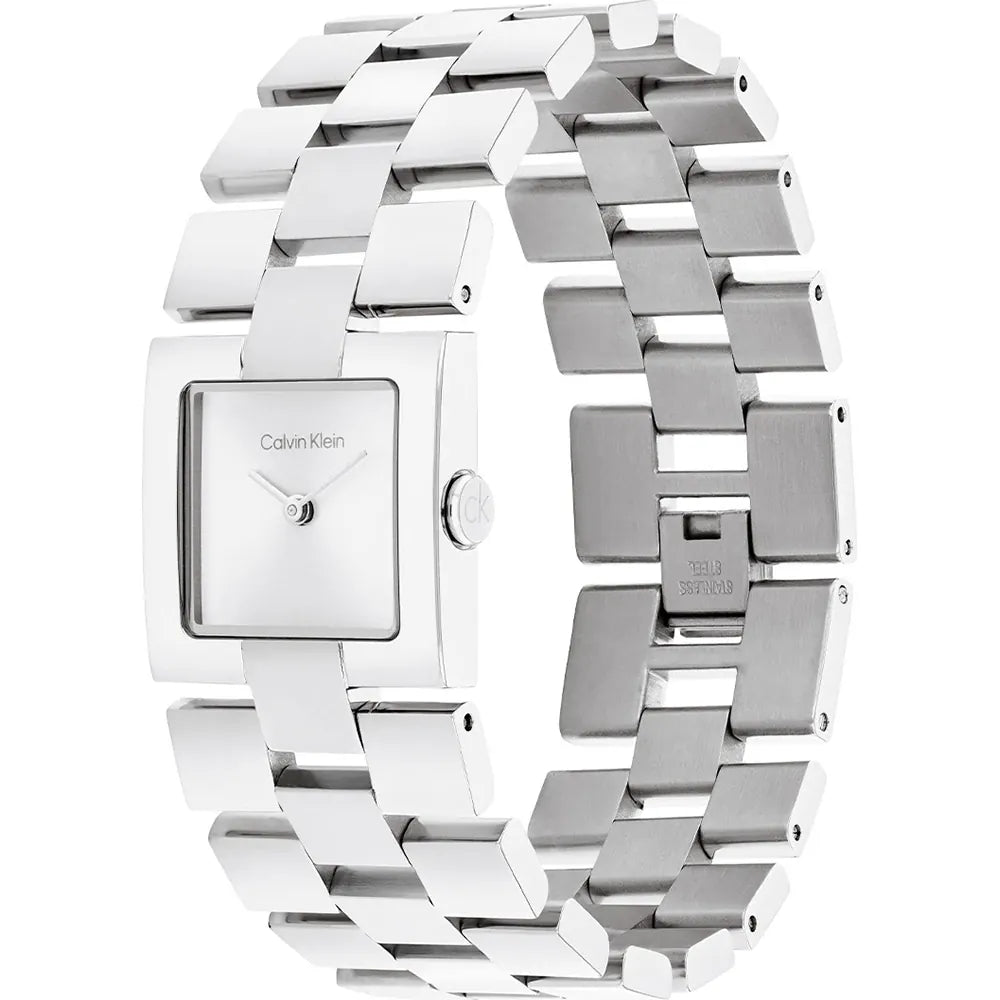 Orologio braccialato al quarzo Calvin Klein, da donna, collezione Meridian, 22mm - 25100088