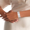 Orologio braccialato al quarzo Calvin Klein, da donna, collezione Meridian, 22mm - 25100088