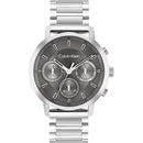 Orologio cronografo Calvin Klein GAUGE, 42mm, day-date con quadrante silver - 25200493