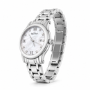 Orologio Paul Picot Saint-Tropez Lady —quarzo con Quadrante madreperla e 9 diamanti VVS Top Wesselton, 29mm — NOS - 2693SL-N1D1