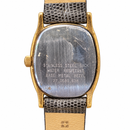Orologio Zenith Cosmopolitan Donna — Acciaio placcato oro giallo 19 mm — Quarzo forma cuscino — NOS  - 27.0580.578