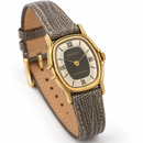 Orologio Zenith Cosmopolitan Donna — Acciaio placcato oro giallo 19 mm — Quarzo forma cuscino — NOS  - 27.0580.578