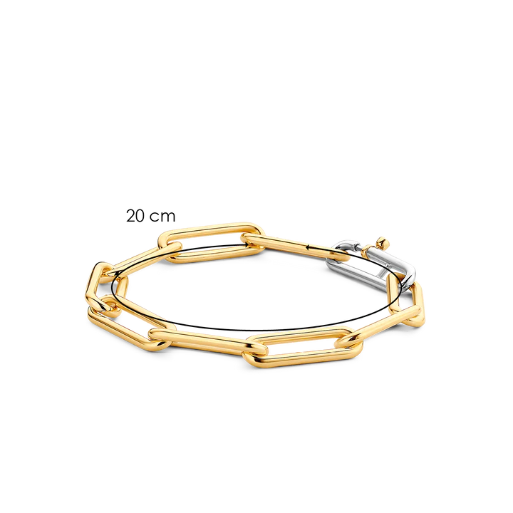 Bracelet chaîne en argent doré - 2926SY