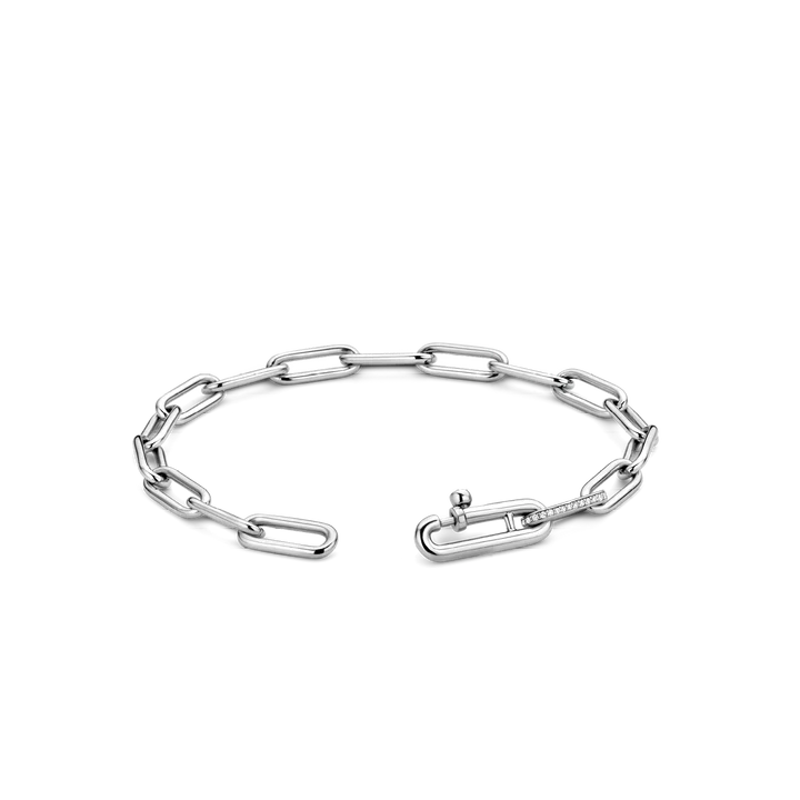 Silver chain bracelet - 2936ZI