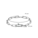 Silver chain bracelet - 2936ZI