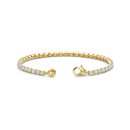 Bracciale tennis TI SENTO MILANO in argento dorato e zirconi bianchi, misura Medium - 2995ZY