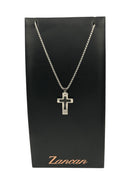 Collana Zancan in acciaio con pendente croce - EHC186