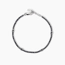 Mabina Homme - Bracelet tennis en argent avec inserts carrés GENTLEMAN - 533821