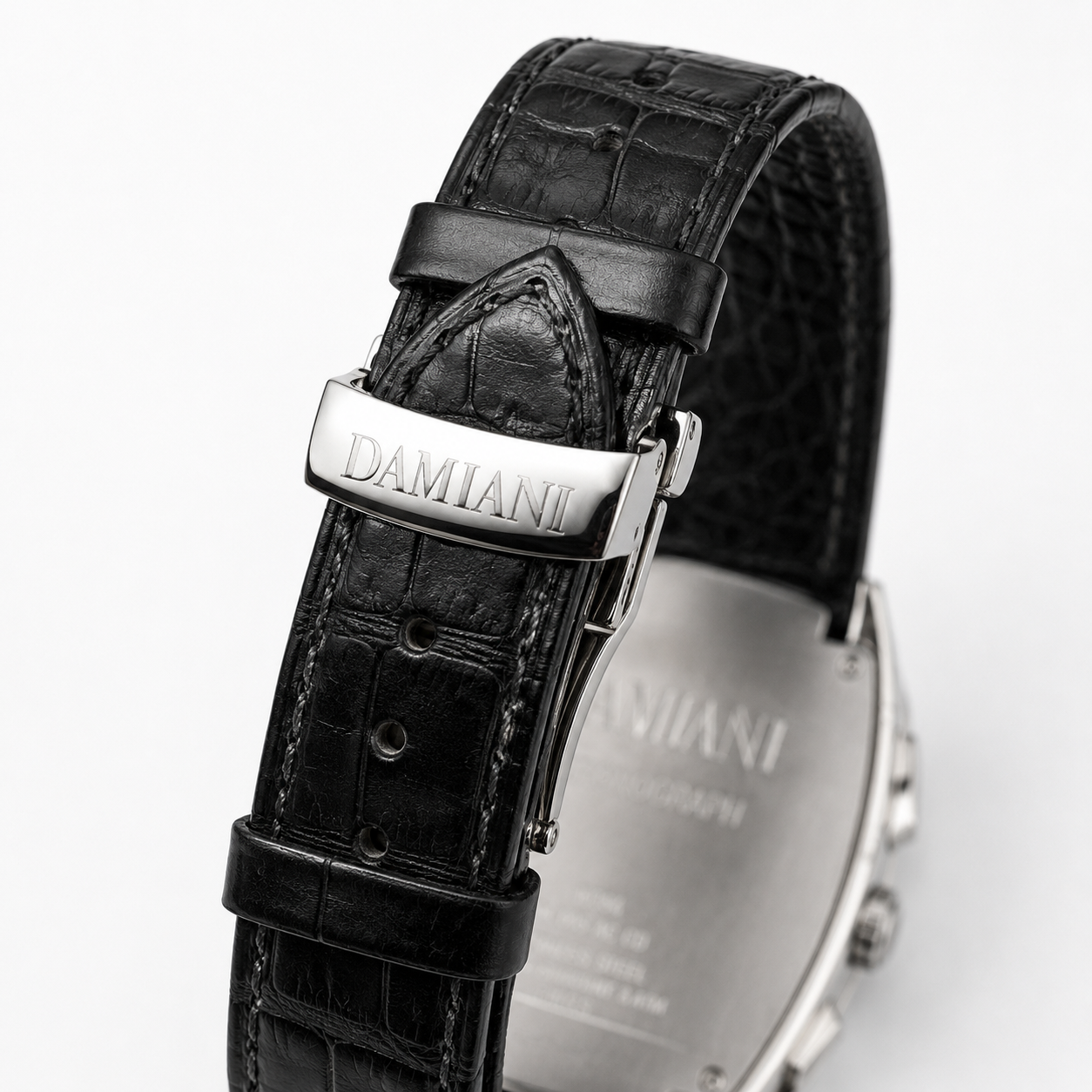 Orologio Damiani Ego Oversize - Cronografo Automatico Swiss Made — NOS con garanzia ufficiale, 36 × 48 mm - 30001299