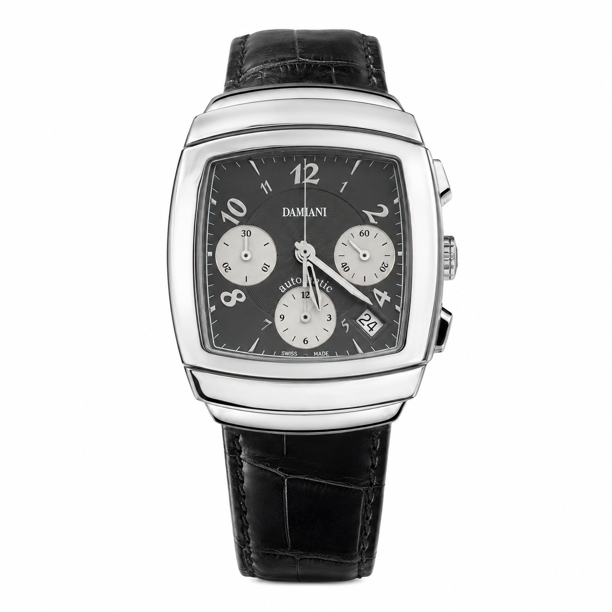 Orologio Damiani Ego Oversize - Cronografo Automatico Swiss Made — NOS con garanzia ufficiale, 36 × 48 mm - 30001299
